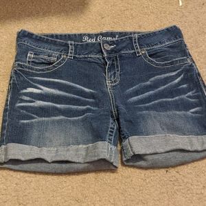 Red Camel jean shorts
